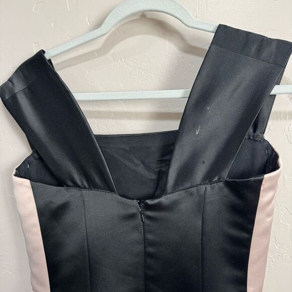 Scott McClintock for Gunne Sax black and pink formal dress - Picture 6 of 10